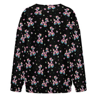 Retro Rainbow Women's Drop Shoulder Cardigan