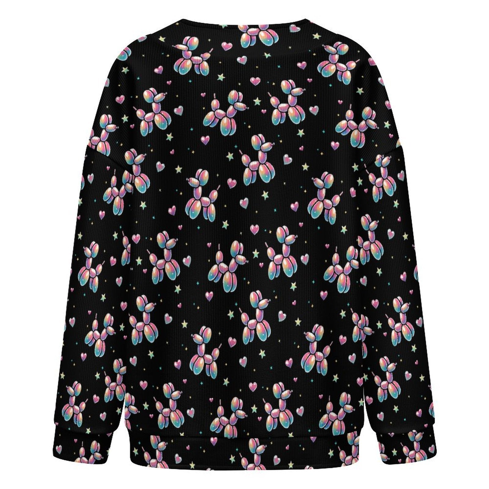 Retro Rainbow Women's Drop Shoulder Cardigan