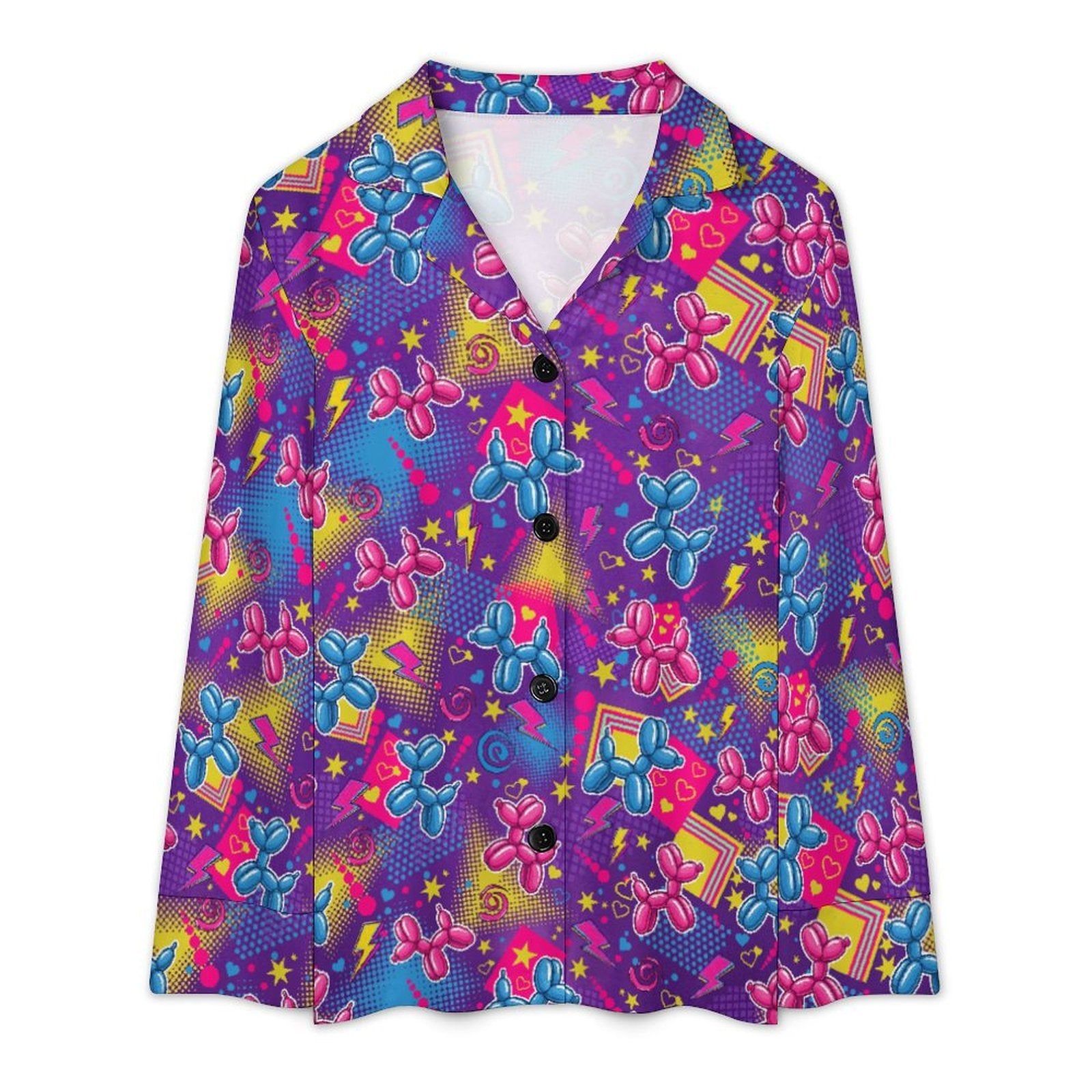 Electric Parade Women's Long Sleeve Pajama Set