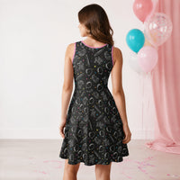 Twisterhood Women’s Fit & Flare Sleeveless Dress