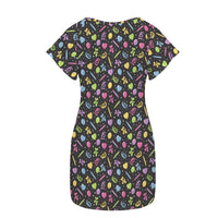 Twisterhood Women's Shirt Dress with Pockets