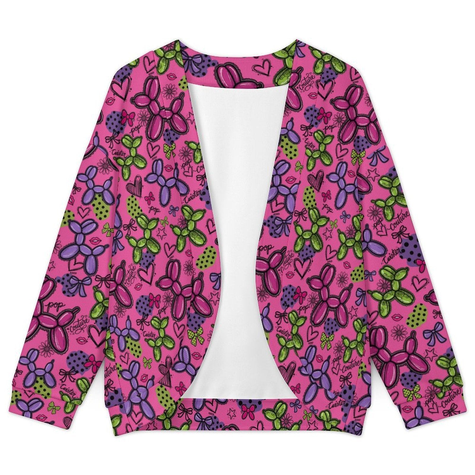 Pop Couture Women's Drop Shoulder Cardigan
