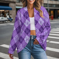 Argyle Afterparty Women's Drop Shoulder Cardigan