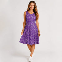 Twisterhood Women’s Fit & Flare Sleeveless Dress