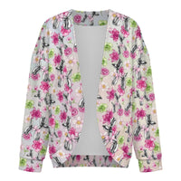 Petal Pop Women's Drop Shoulder Cardigan