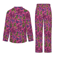 Pop Couture Women's Long Sleeve Pajama Set