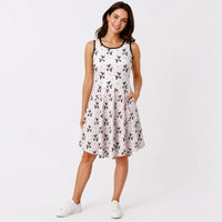 Bow Wow Women’s Fit & Flare Sleeveless Dress