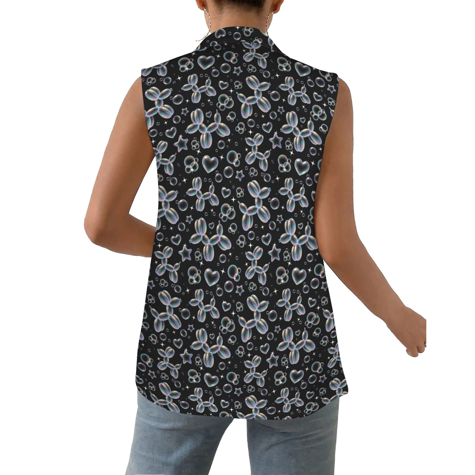 Bubble Balloon Dogs Women's Performance Vest