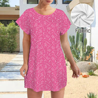 Twisterhood Women's Shirt Dress with Pockets