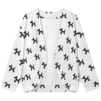 Classy Balloon Dogs Women's Drop Shoulder Cardigan