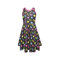 Twisterhood Women’s Fit & Flare Sleeveless Dress