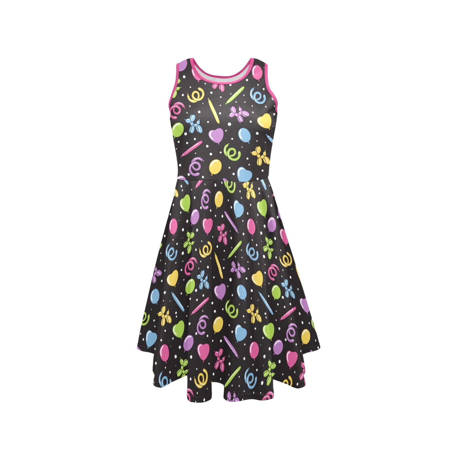 Twisterhood Women’s Fit & Flare Sleeveless Dress