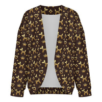 Decadent Dogs Women's Drop Shoulder Cardigan