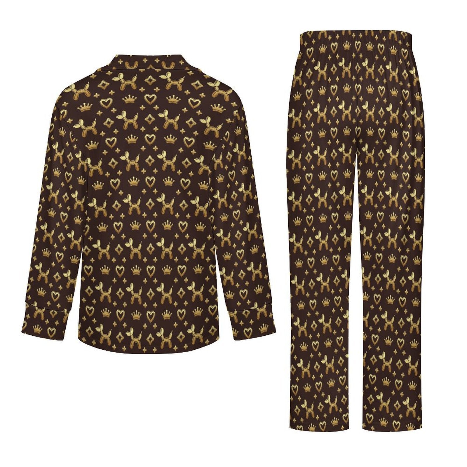 Decadent Dogs Women's Long Sleeve Pajama Set