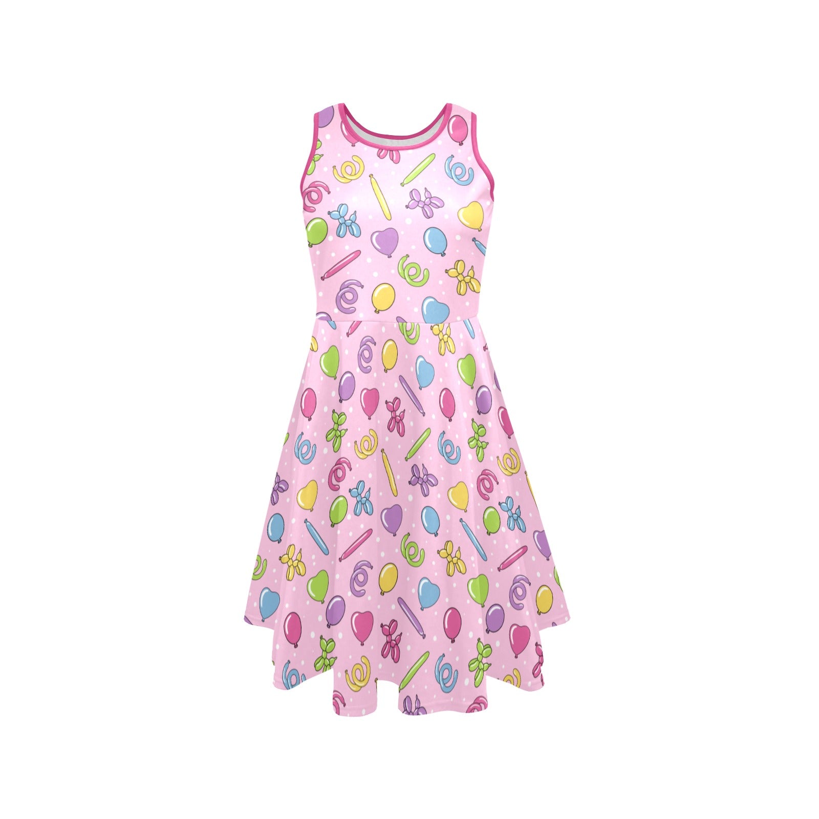 Twisterhood Women’s Fit & Flare Sleeveless Dress