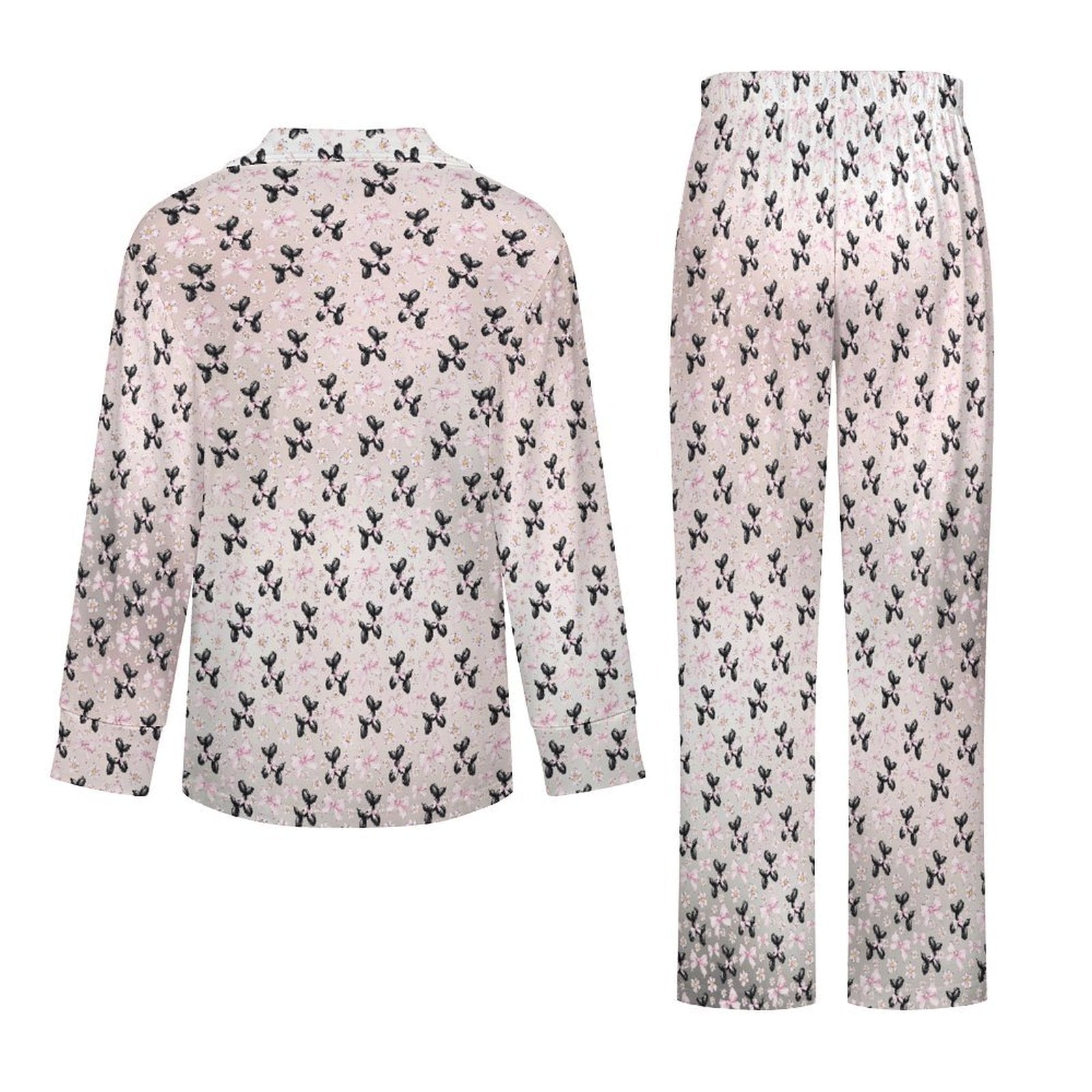 Bow Wow Women's Long Sleeve Pajama Set