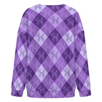 Argyle Afterparty Women's Drop Shoulder Cardigan
