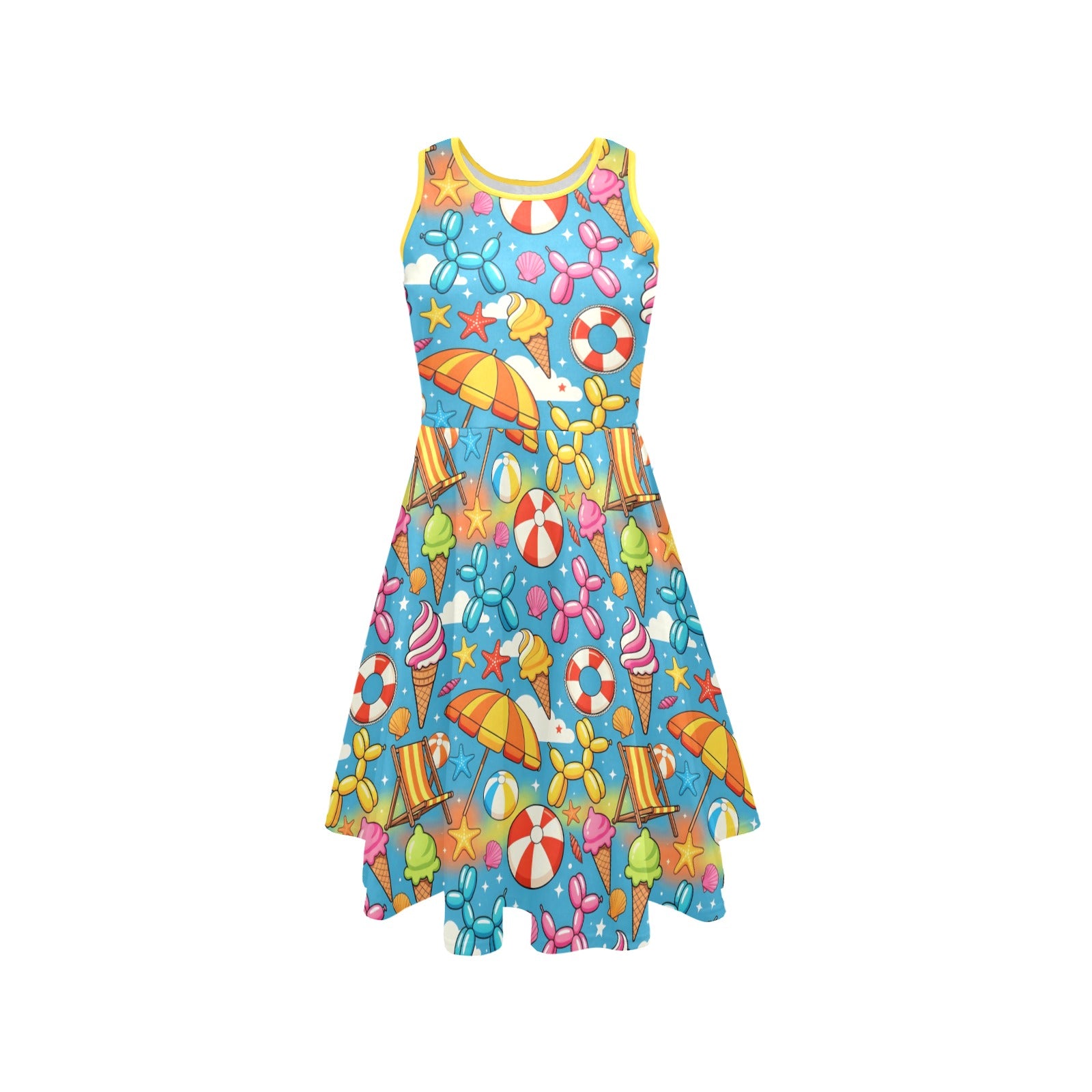 Summer Lovin' Women’s Fit & Flare Sleeveless Dress