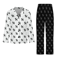 Classy Balloon Dogs Women's Long Sleeve Pajama Set