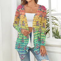 Retro Rainbow Women's Cardigan