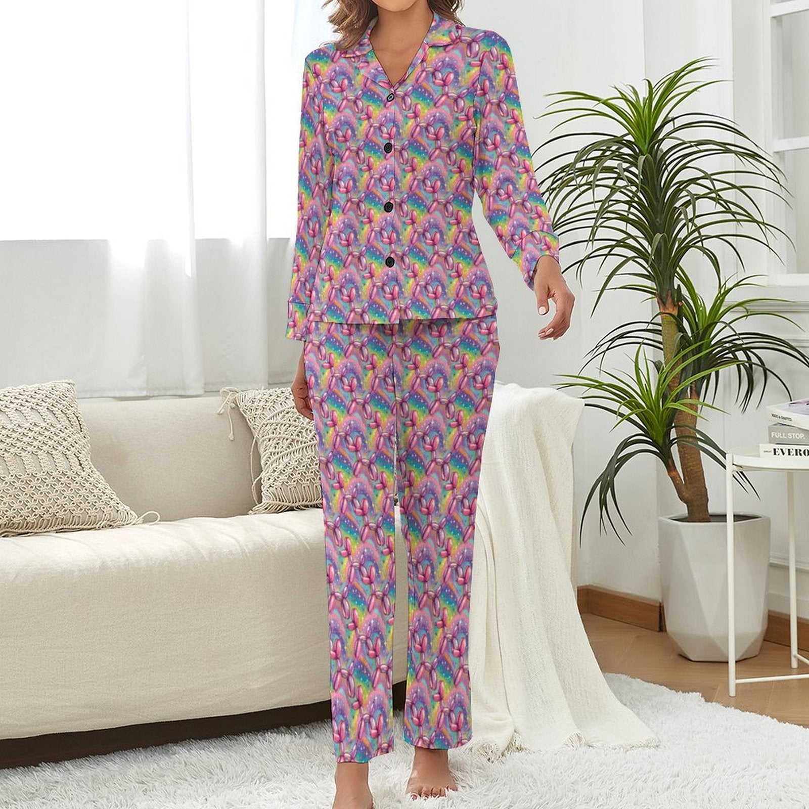 Aurora Pop Women's Long Sleeve Pajama Set