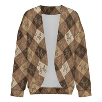 Argyle Afterparty Women's Drop Shoulder Cardigan
