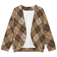 Argyle Afterparty Women's Drop Shoulder Cardigan