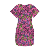 Pop Couture Women's Shirt Dress with Pockets