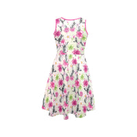 Petal Pop Women’s Fit & Flare Sleeveless Dress
