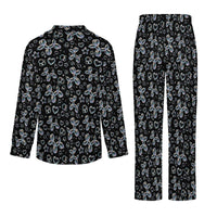 Bubble Balloon Dogs Women's Long Sleeve Pajama Set