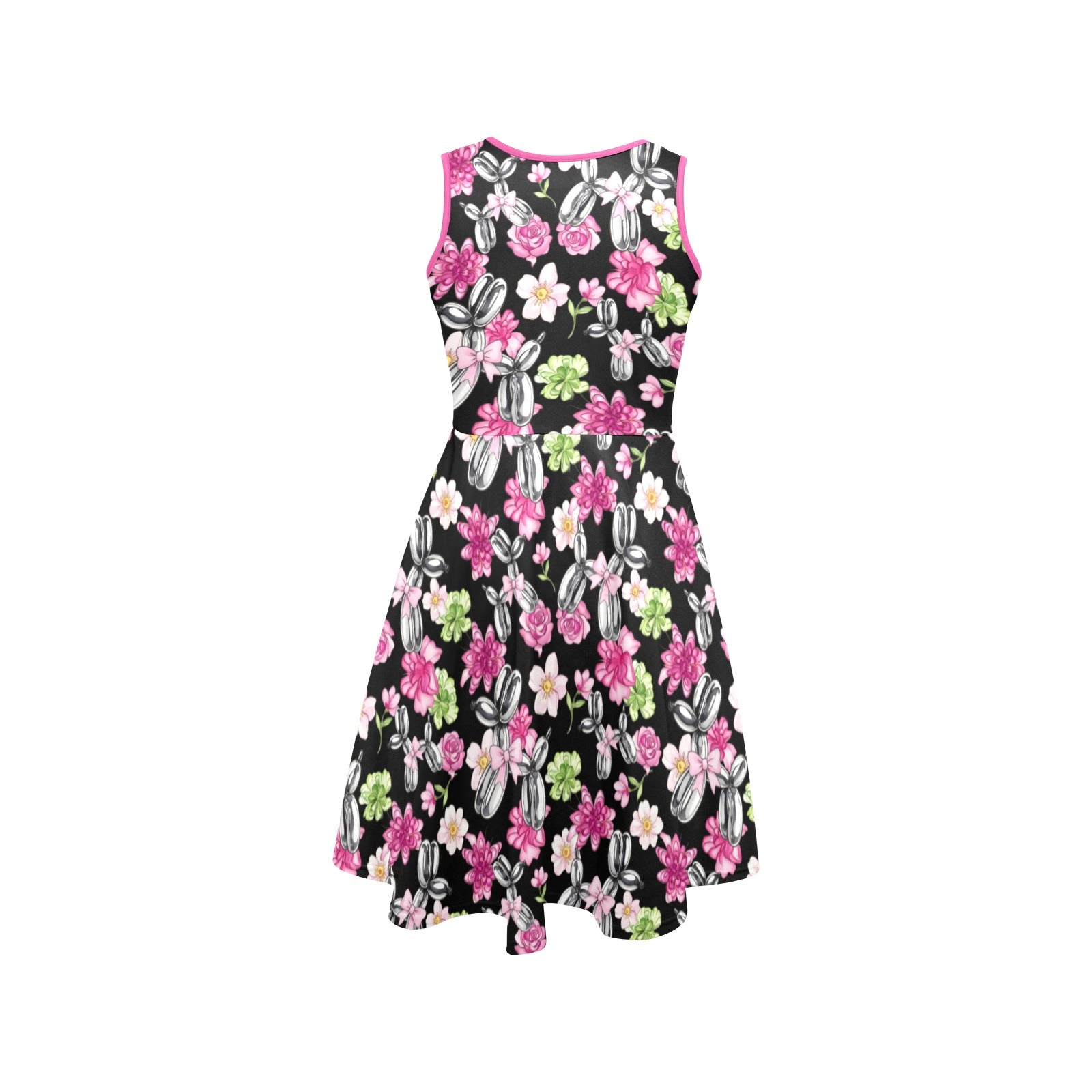 Petal Pop Women’s Fit & Flare Sleeveless Dress