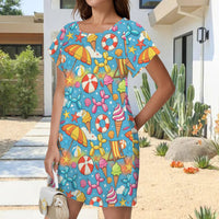 Summer Lovin' Women's Shirt Dress with Pockets