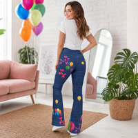 Celebration Pop Women's Flare Leggings