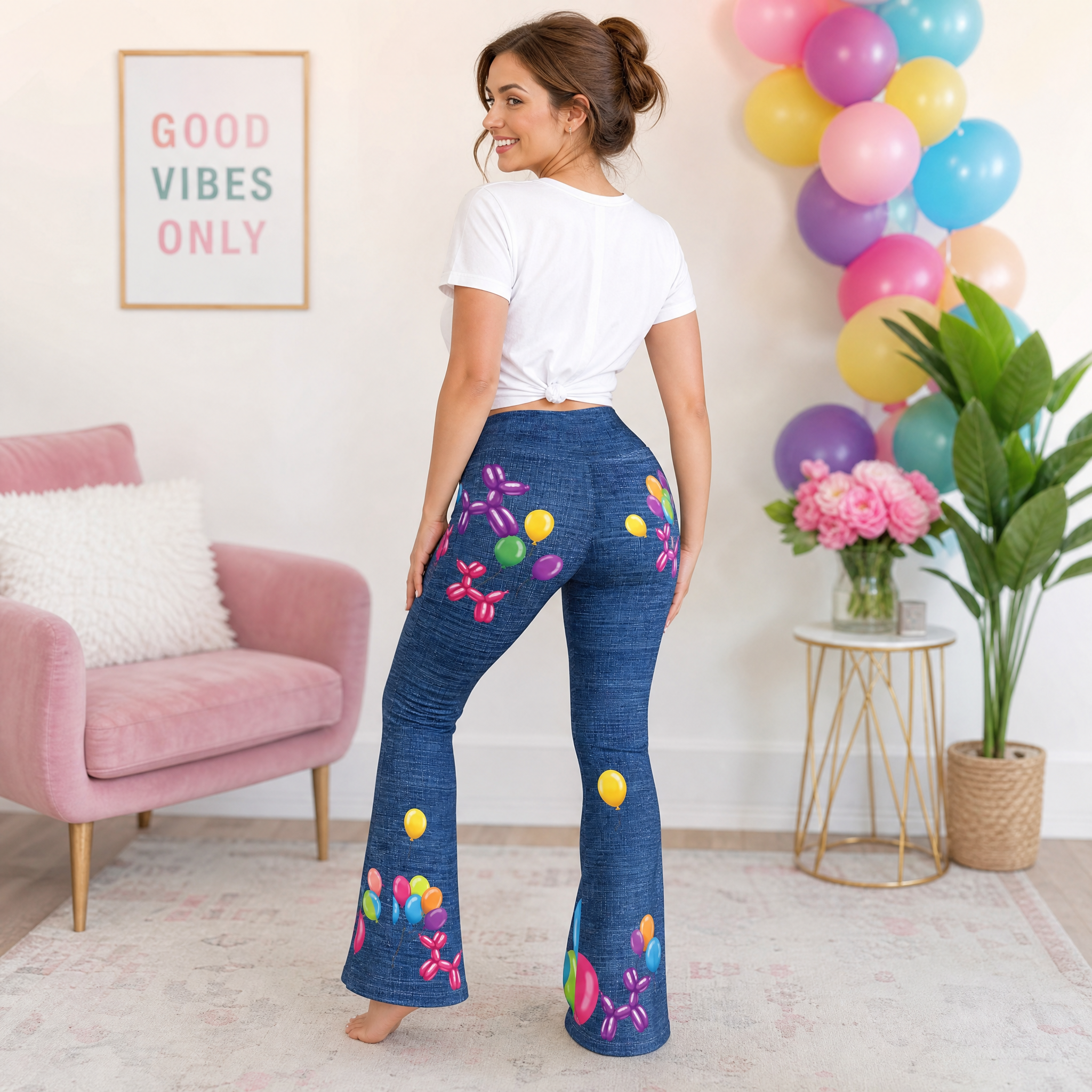 Celebration Pop Women's Flare Leggings