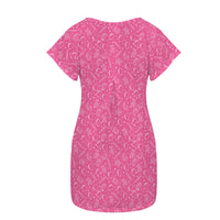 Twisterhood Women's Shirt Dress with Pockets