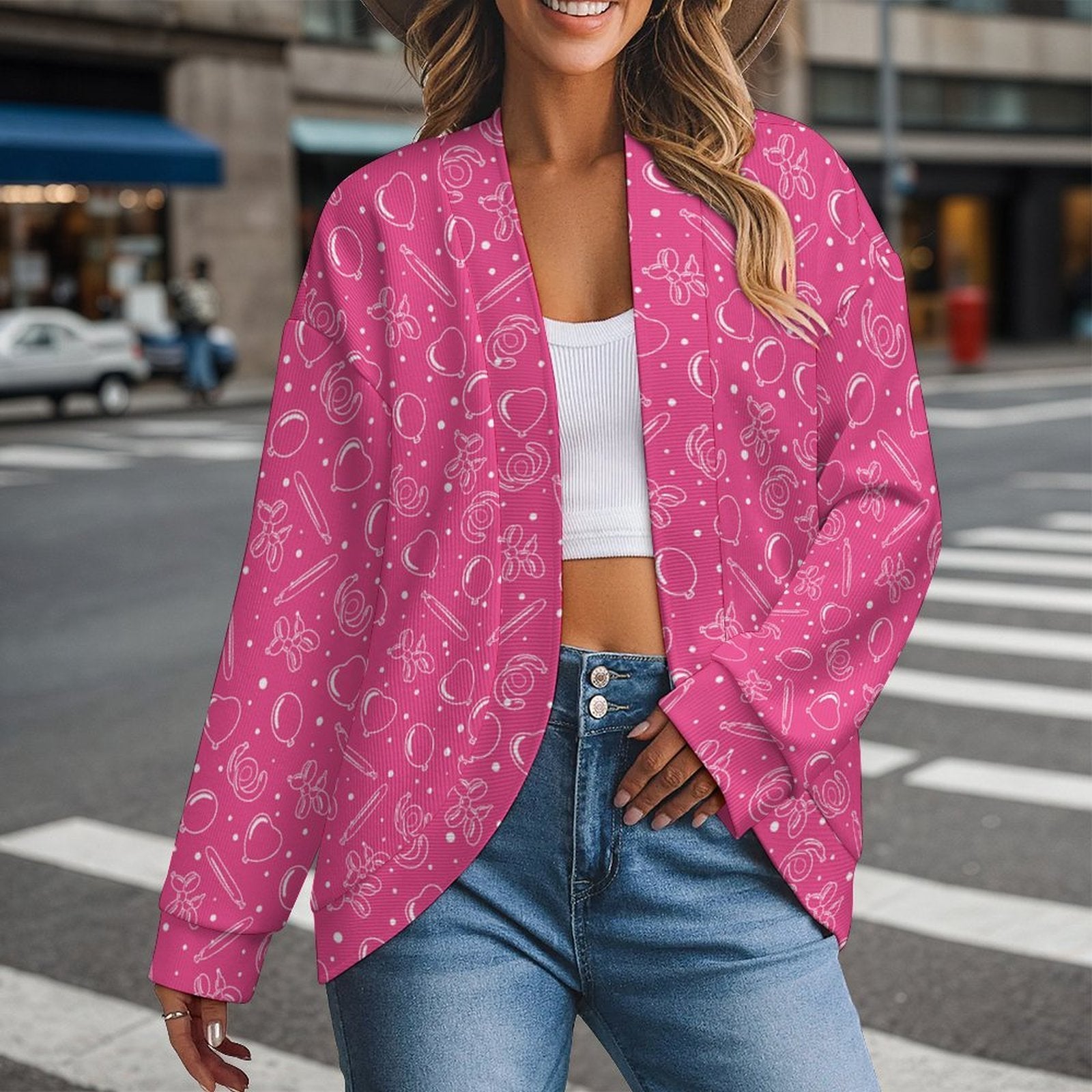 Twisterhood Women's Drop Shoulder Cardigan