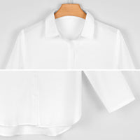 Bow Wow Women's Long Sleeve Button-Up Blouse