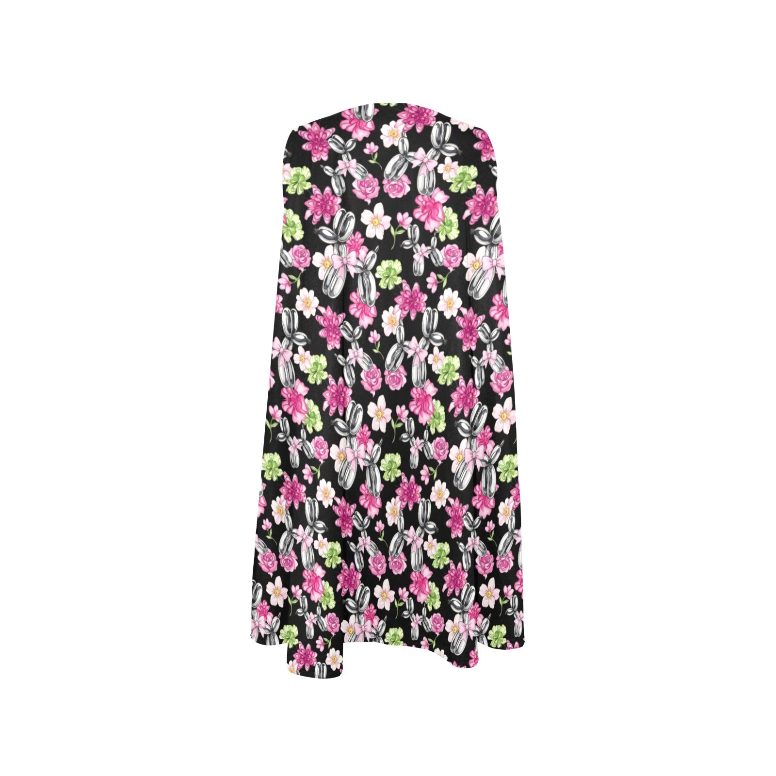 Petal Pop Women’s Flowy Sleeveless Dress with Pockets