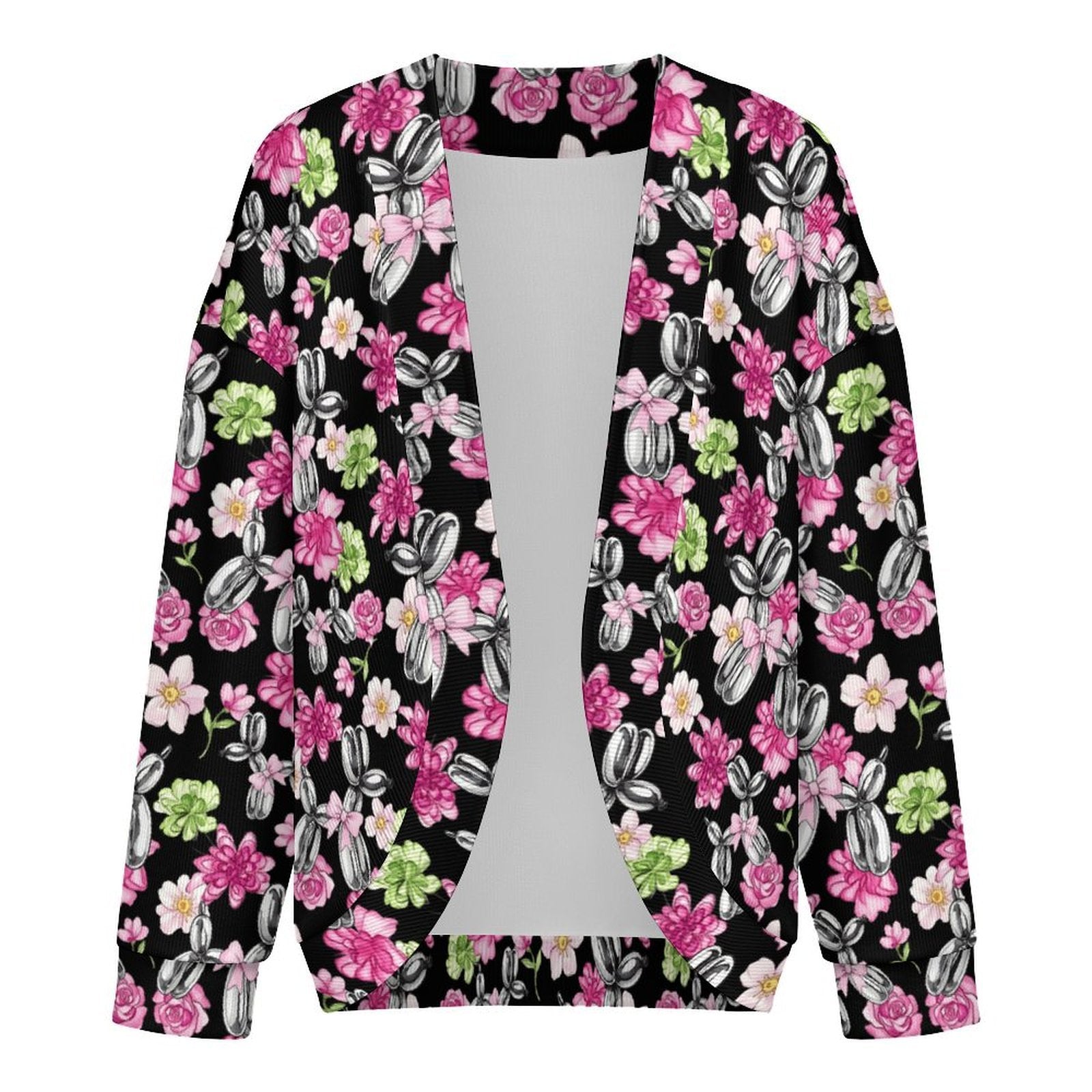 Petal Pop Women's Drop Shoulder Cardigan