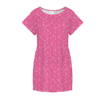 Twisterhood Women's Shirt Dress with Pockets