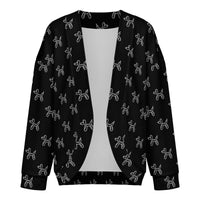 Classy Balloon Dogs Women's Drop Shoulder Cardigan