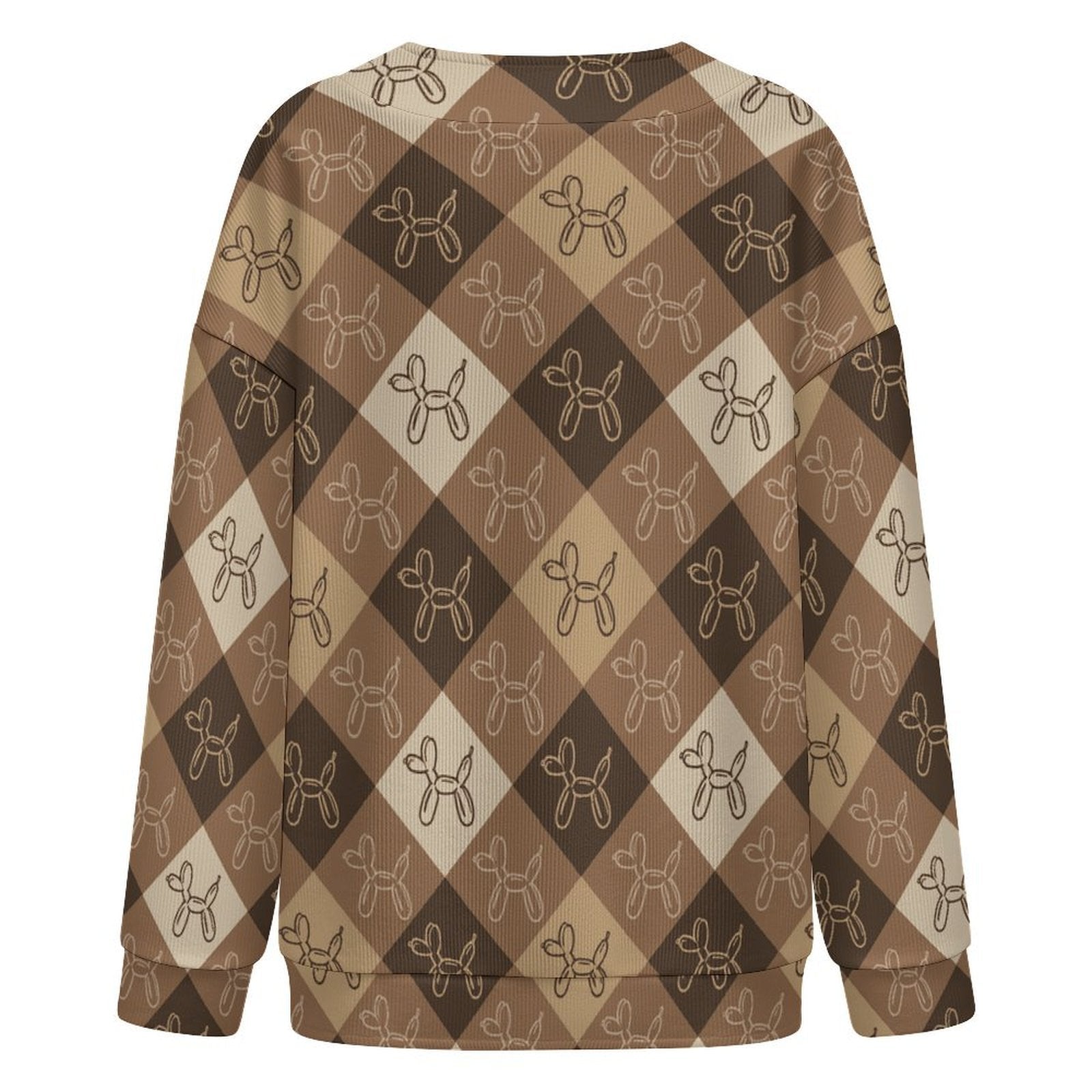 Argyle Afterparty Women's Drop Shoulder Cardigan