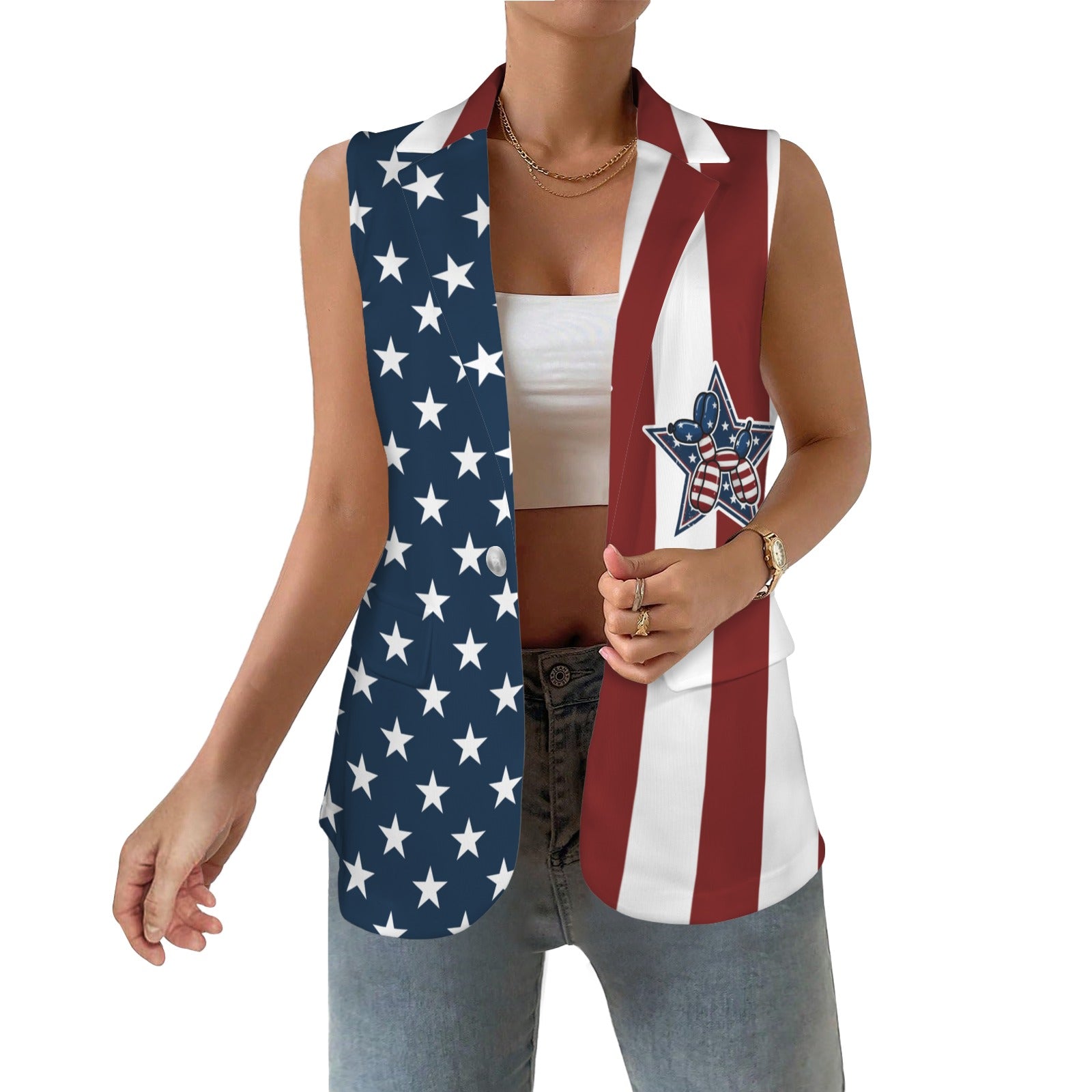 Patriotic Pups Women's Performance Vest