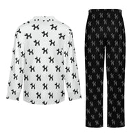 Classy Balloon Dogs Women's Long Sleeve Pajama Set