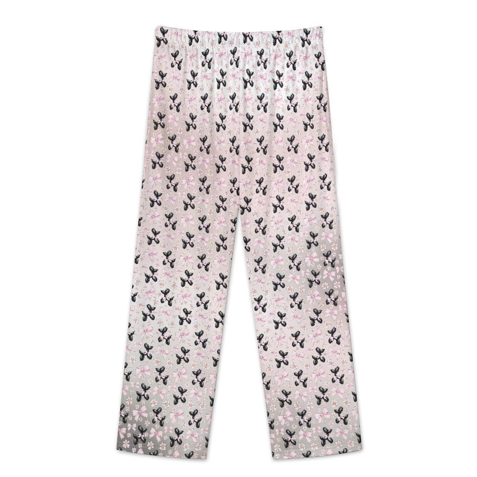 Bow Wow Women's Long Sleeve Pajama Set