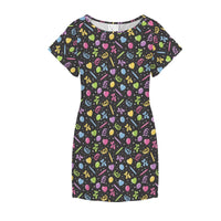 Twisterhood Women's Shirt Dress with Pockets