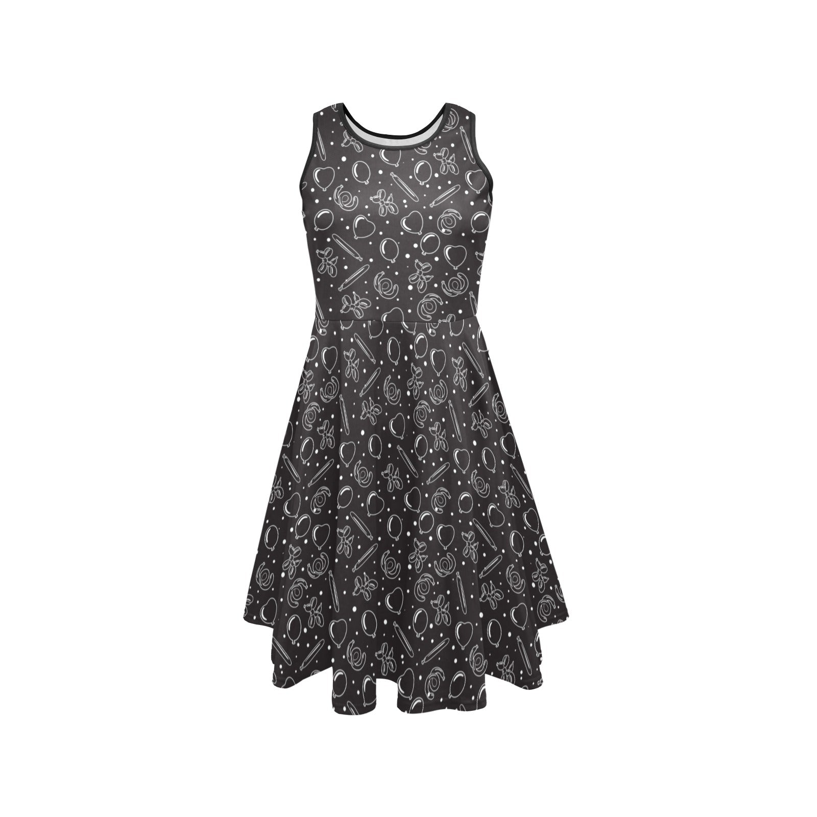 Twisterhood Women’s Fit & Flare Sleeveless Dress