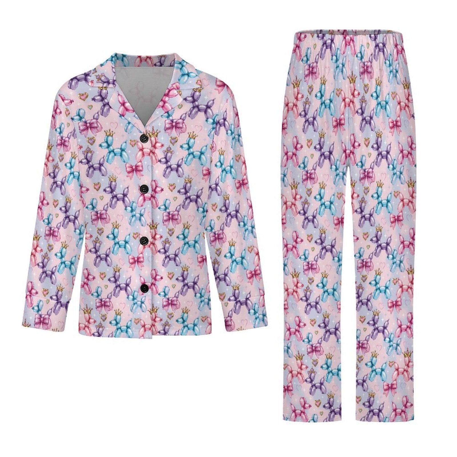 Perfectly Princess Women's Long Sleeve Pajama Set