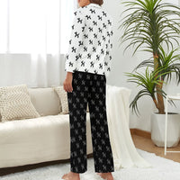 Classy Balloon Dogs Women's Long Sleeve Pajama Set
