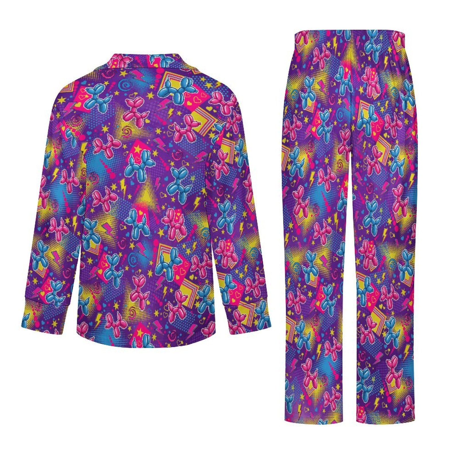 Electric Parade Women's Long Sleeve Pajama Set